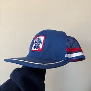 Blue Pabst Trucker Hat